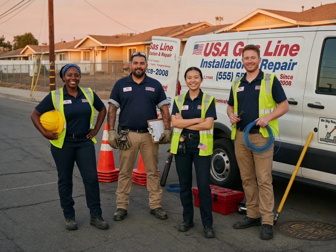 Gas Line Installation company in Blandon, PA